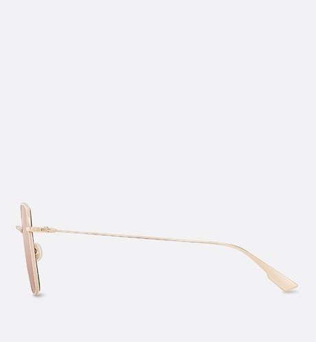 dior stellaire01|DiorStellaire1 Rose Gold Mirrored Square Sunglasses .